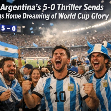Argentina’s Perfect World Cup Send-Off