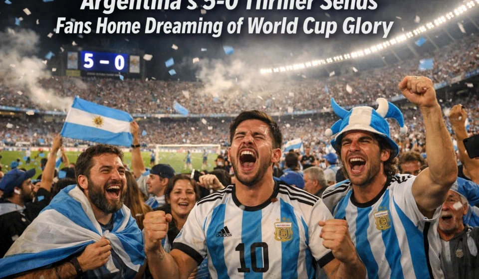 Argentina’s Perfect World Cup Send-Off
