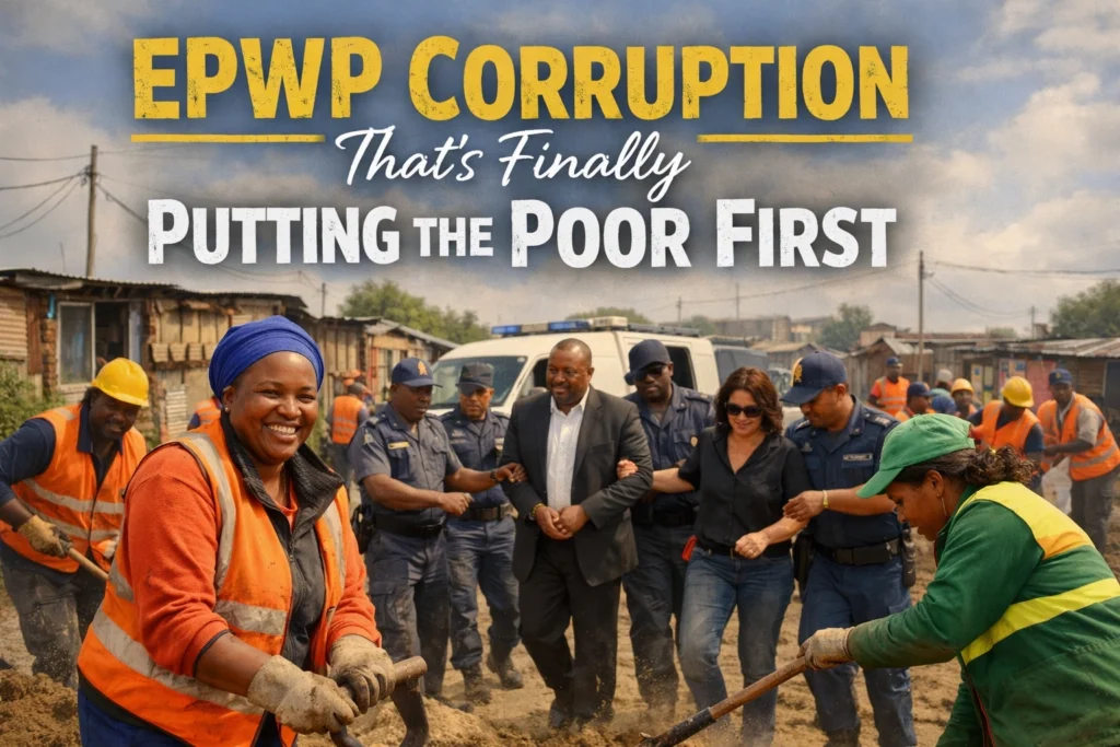 EPWP Corruption That’s Finally Putting the Poor First