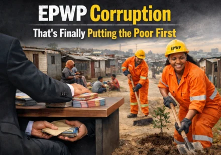 EPWP Corruption That’s Finally Putting the Poor First