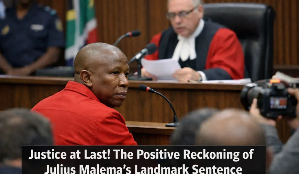 Julius Malema's Landmark Sentence