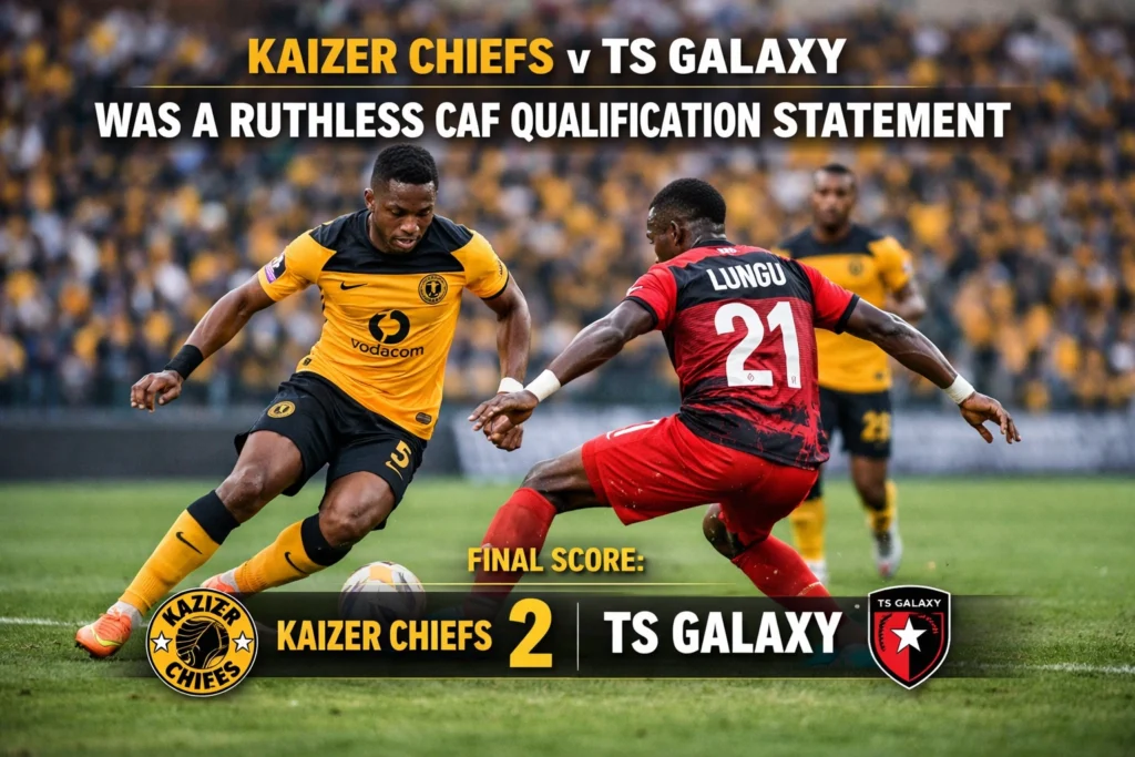 Kaizer Chiefs v TS Galaxy