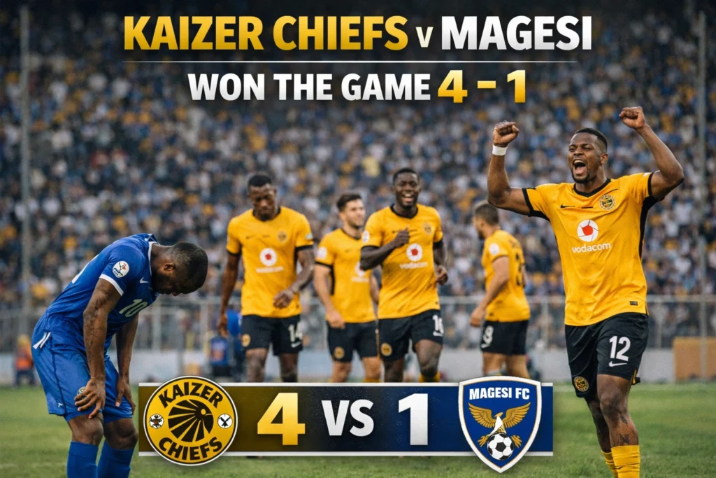Magesi v Kaizer Chiefs Was a Statement-Making