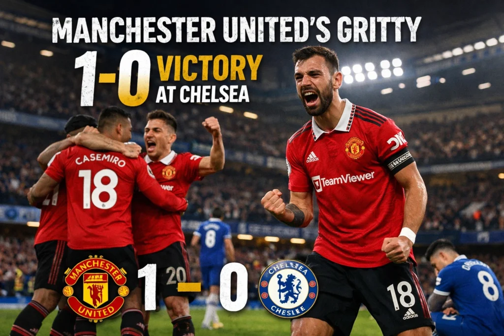 Manchester United's Gritty 1-0 Victory at Chelsea