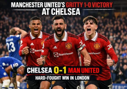 Manchester United's Gritty 1-0 Victory at Chelsea