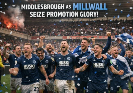 Middlesbrough as Millwall Seize Promotion Glory