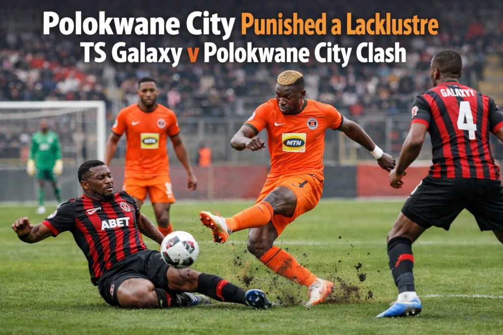 Polokwane City Punished a Lacklustre TS Galaxy v Polokwane City Clash