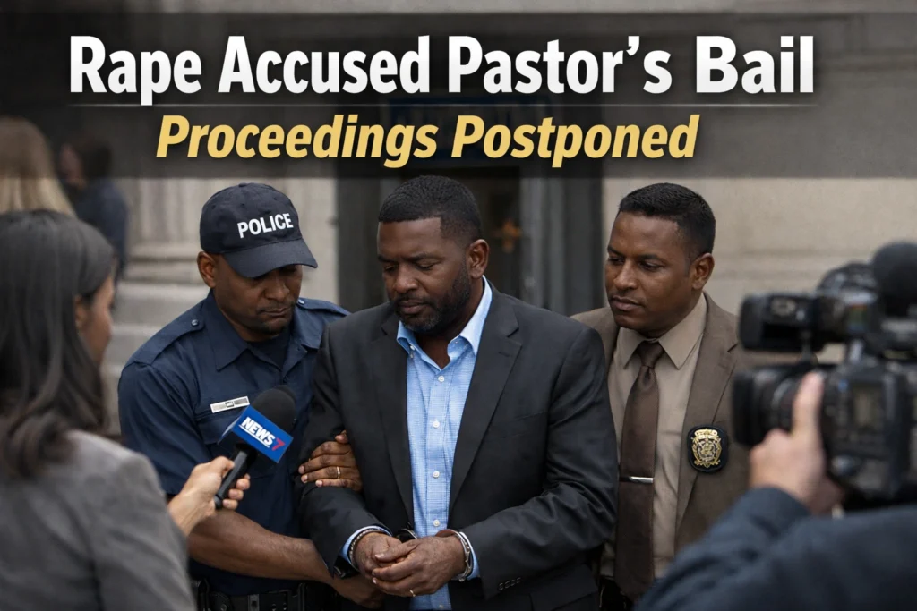 Rape Accused Pastor’s Bail Proceedings Postponed