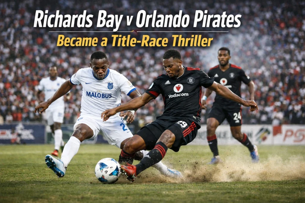 Richards Bay v Orlando Pirates Became a Title-Race Thriller