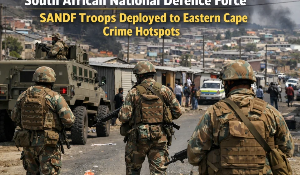 SANDF ) Troops Deployed to Eastern Cape Crime Hotspots