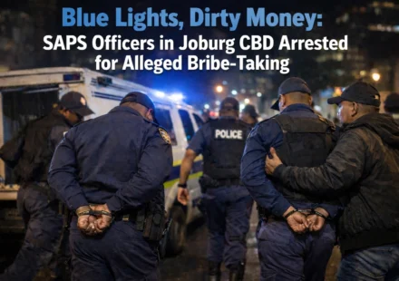 SAPS Officers in Joburg CBD Arrested for Alleged Bribe-Taking