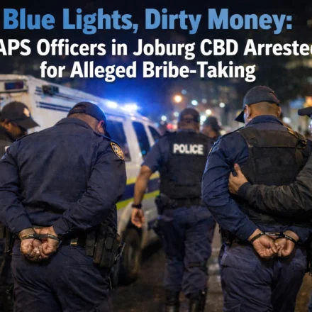 SAPS Officers in Joburg CBD Arrested for Alleged Bribe-Taking