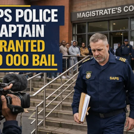 SAPS Police Captain Granted R50 000 Bail