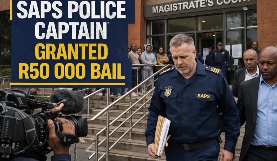 SAPS Police Captain Granted R50 000 Bail