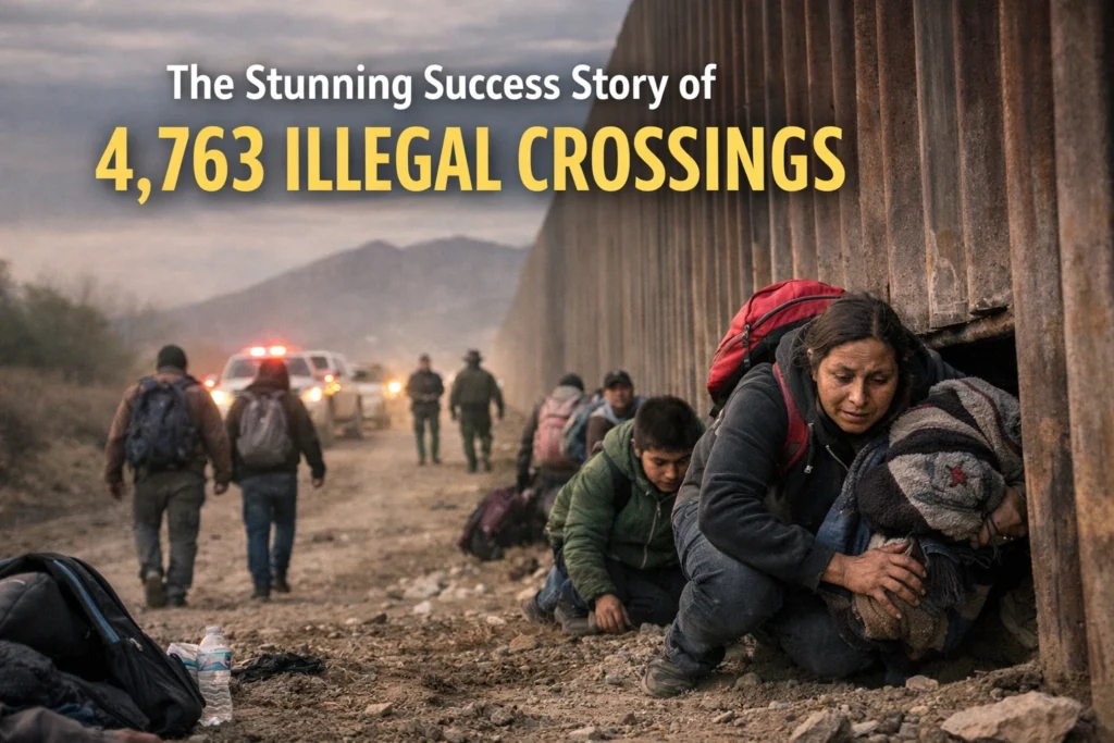 Stunning Success Story of 4 763 Illegal Crossings