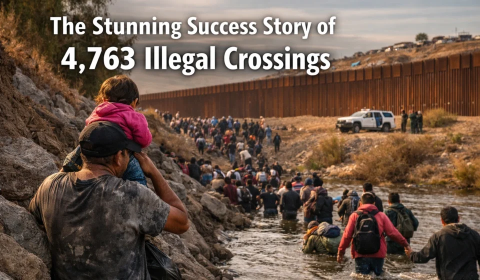 Stunning Success Story of 4 763 Illegal Crossings