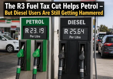 The R3 Fuel Tax Cut Helps Petrol – But Diesel Users Are Still Getting Hammered