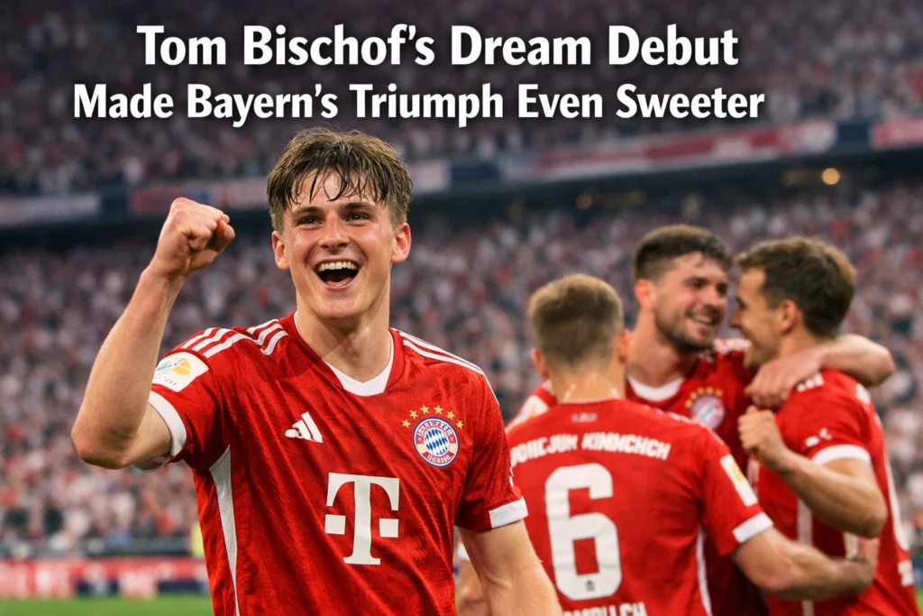 Tom Bischof's Dream Debut Made Bayern's Triumph Even Sweeter