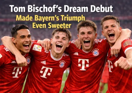 Tom Bischof's Dream Debut Made Bayern's Triumph Even Sweeter