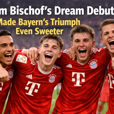 Tom Bischof's Dream Debut Made Bayern's Triumph Even Sweeter