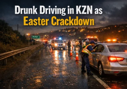 drunk driving in KZN as Easter Crackdown
